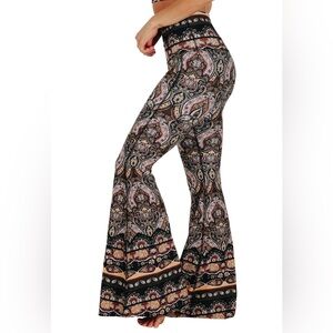 Yoga democracy bell bottoms in espresso yourself